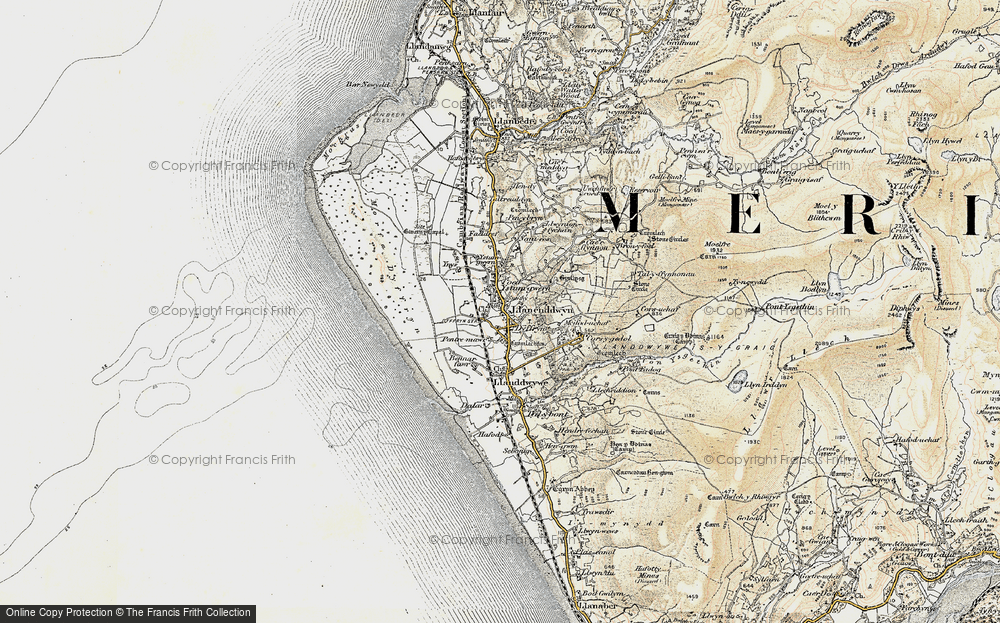 Old Map of Coed Ystumgwern, 1902-1903 in 1902-1903