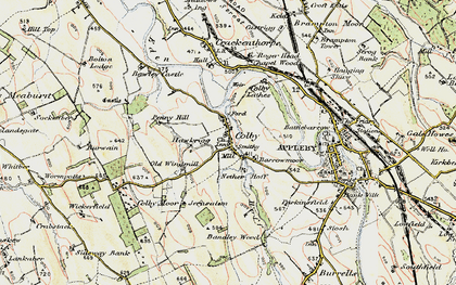 Old map of Barrowmoor in 1901-1904