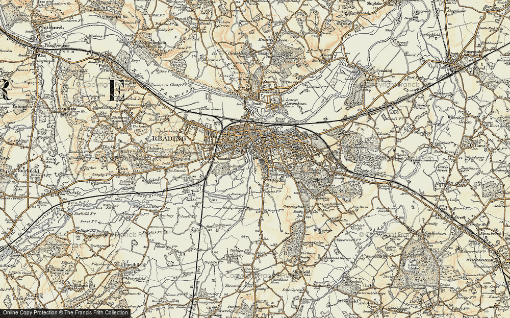 Old Map of Coley, 1897-1909 in 1897-1909