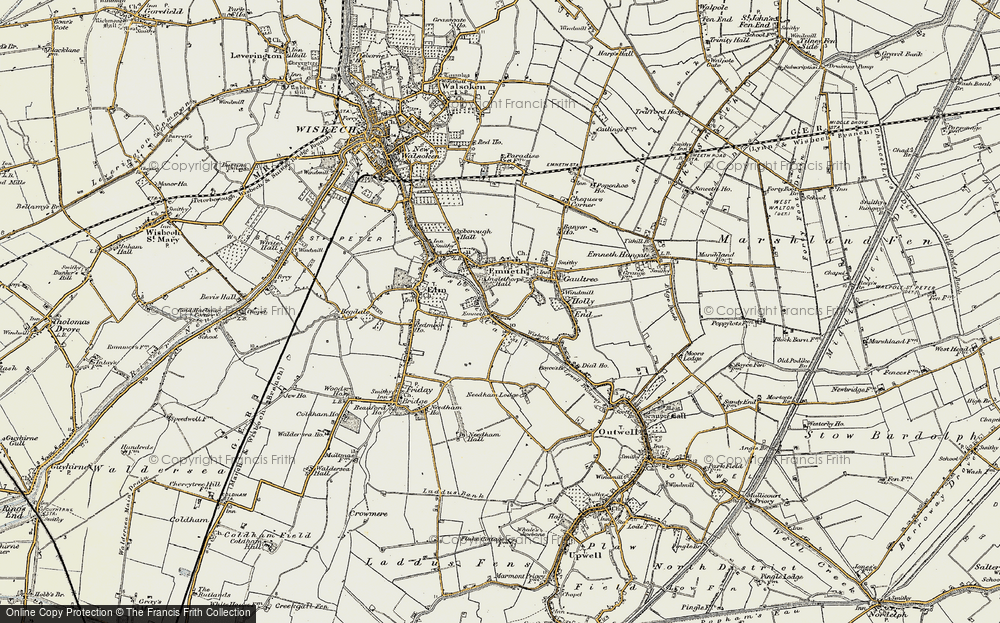 Old Map of Collett's Br, 1901-1902 in 1901-1902