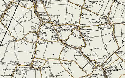 Old map of Collett's Br in 1901-1902