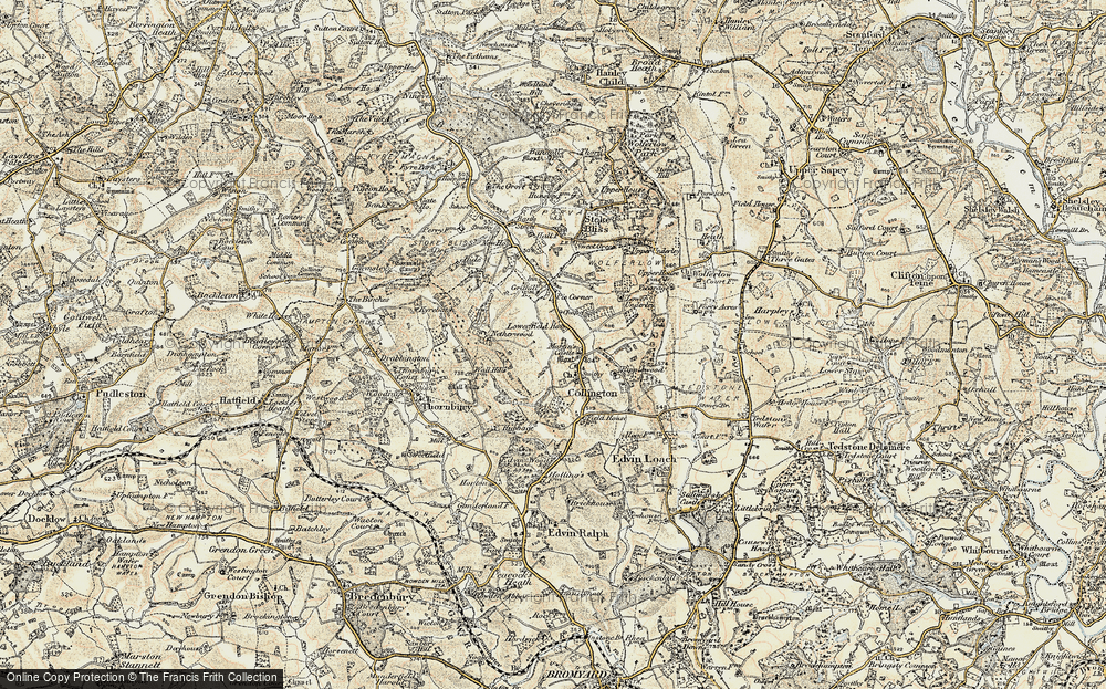 Old Map of Collington, 1899-1902 in 1899-1902