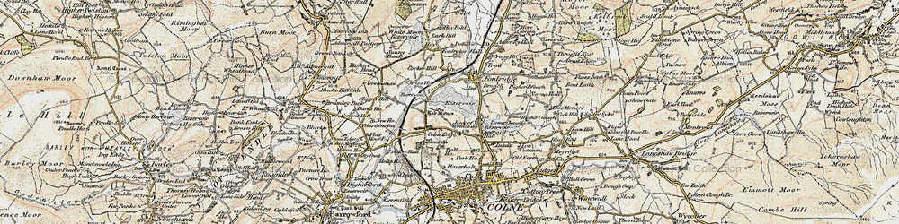 Old map of Alkincoats in 1903-1904