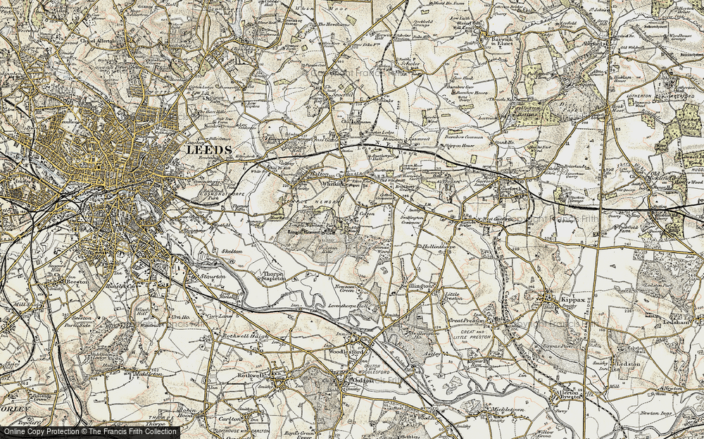 Old Map of Colton, 1903 in 1903