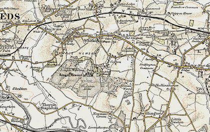 Old map of Colton in 1903