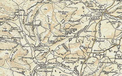 Old map of Colva in 1900-1902