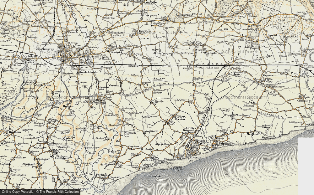 Old Map of Colworth, 1897-1899 in 1897-1899