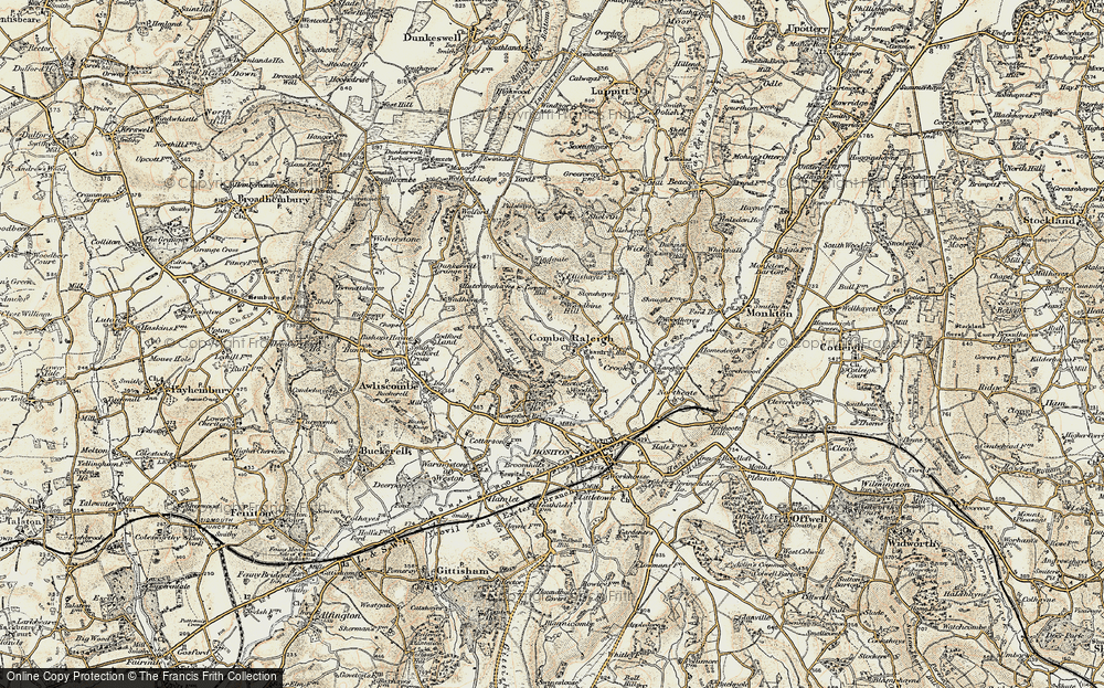 Combe Raleigh, 1898-1900