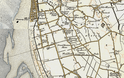 Old map of Common Edge in 1903