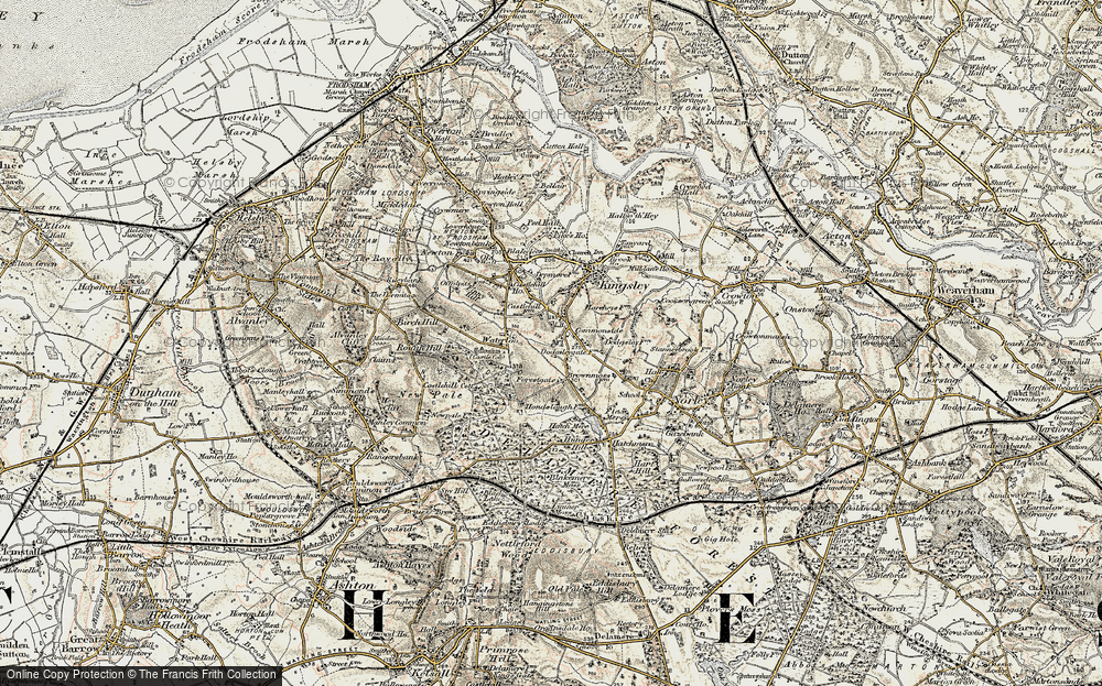 Old Map of Commonside, 1902-1903 in 1902-1903