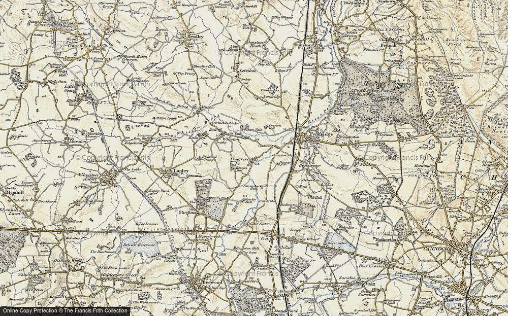 Old Map of Congreve, 1902 in 1902