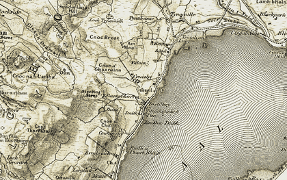 Old map of Conisby in 1906