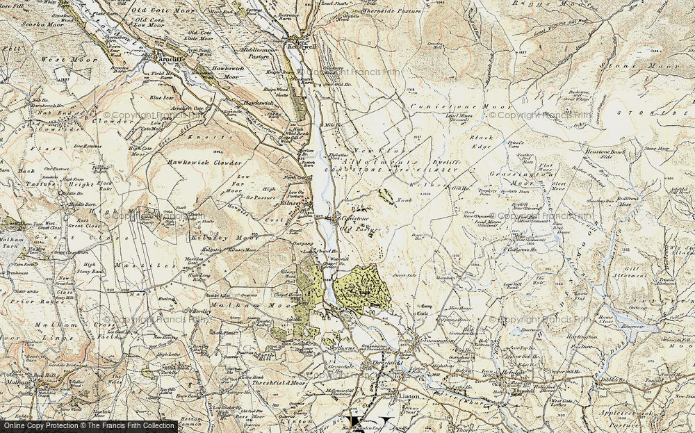 Old Map of Conistone, 1903-1904 in 1903-1904