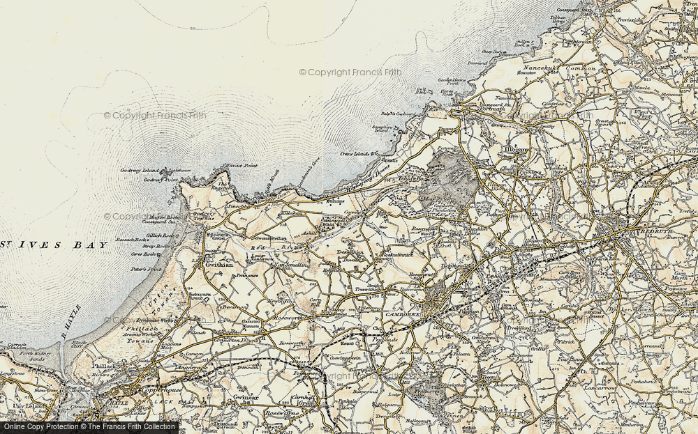 Old Maps of North Cliffs, Cornwall - Francis Frith