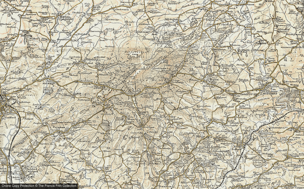 Old Map of Cornbrook, 1901-1902 in 1901-1902