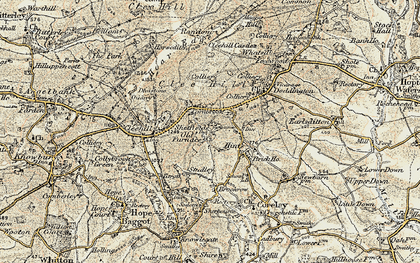 Old map of Cornbrook in 1901-1902