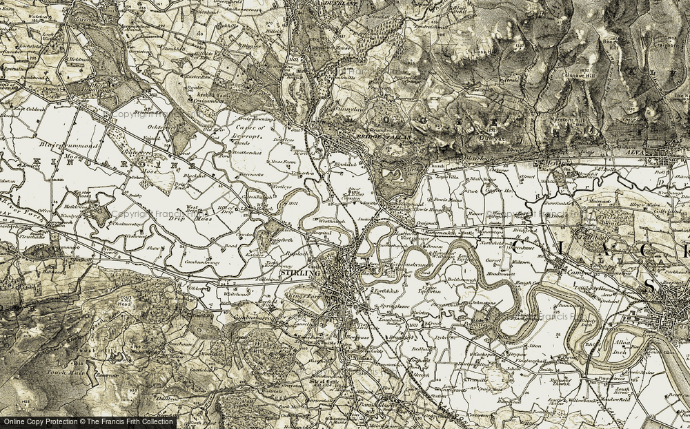 Old Map of Cornton, 1904-1907 in 1904-1907