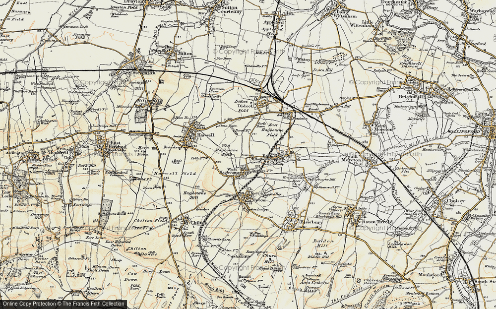 Old Map of Coscote, 1897-1898 in 1897-1898