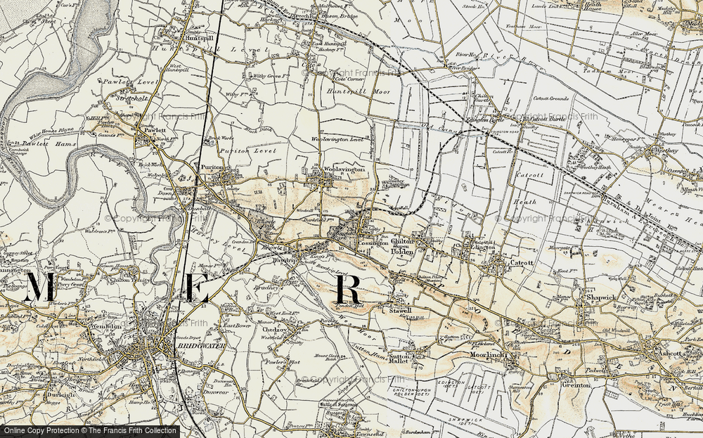 Old Map of Cossington, 1898-1900 in 1898-1900
