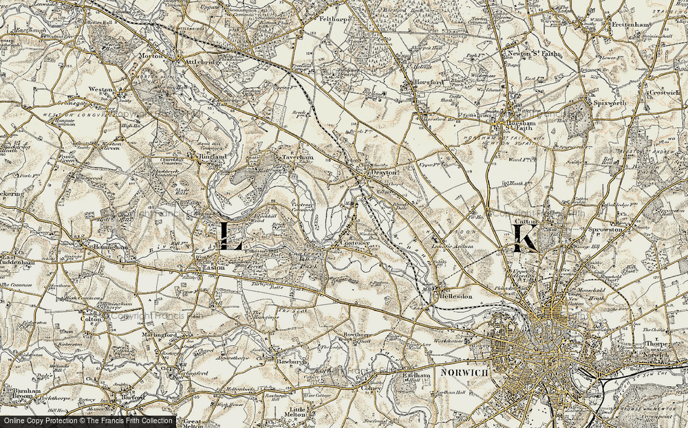 Costessey, 1901-1902