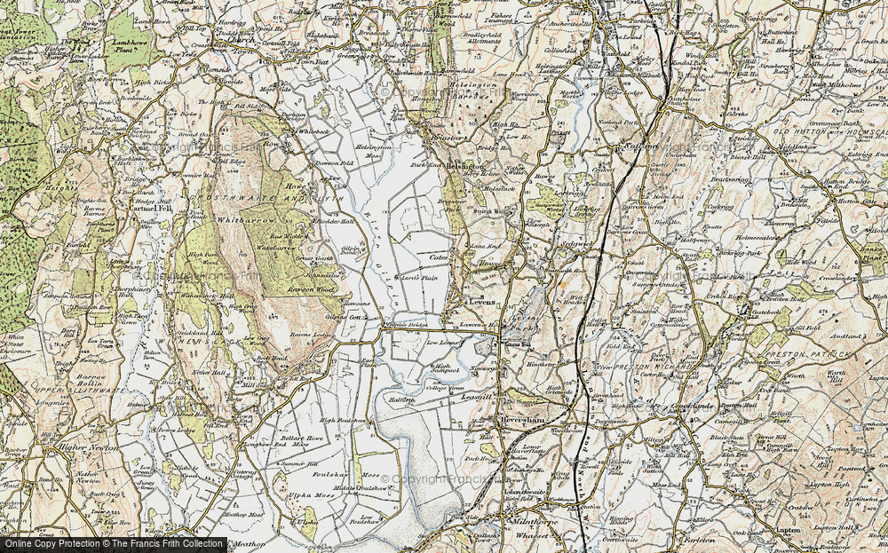 Old Map of Cotes, 1903-1904 in 1903-1904