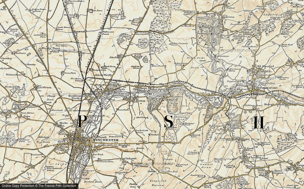 Old Map of Couch Green, 1897-1900 in 1897-1900