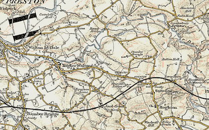 Old map of Coup Green in 1903
