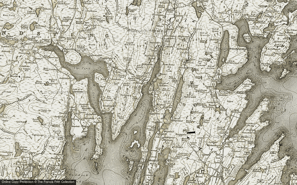 Old Map of Cova, 1911-1912 in 1911-1912