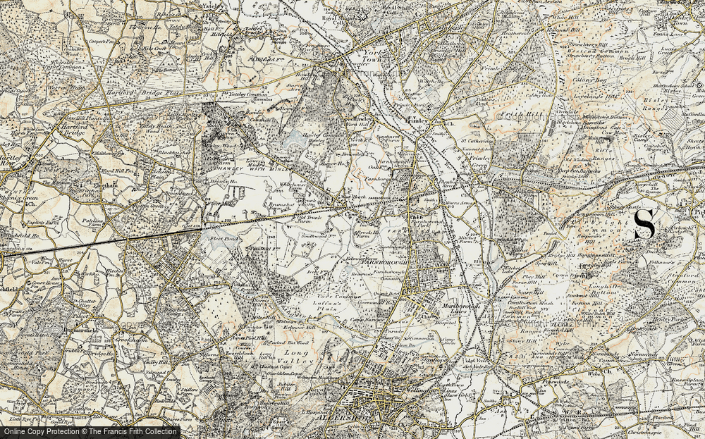 Old Map of Cove, 1897-1909 in 1897-1909