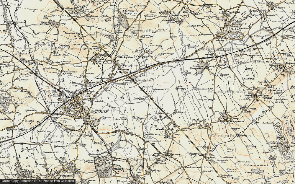 Old Map of Covingham, 1897-1899 in 1897-1899