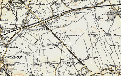 Old map of Covingham in 1897-1899