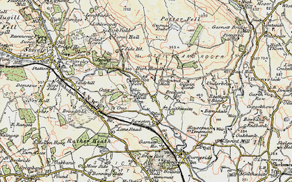 Old map of Braban Ho in 1903-1904