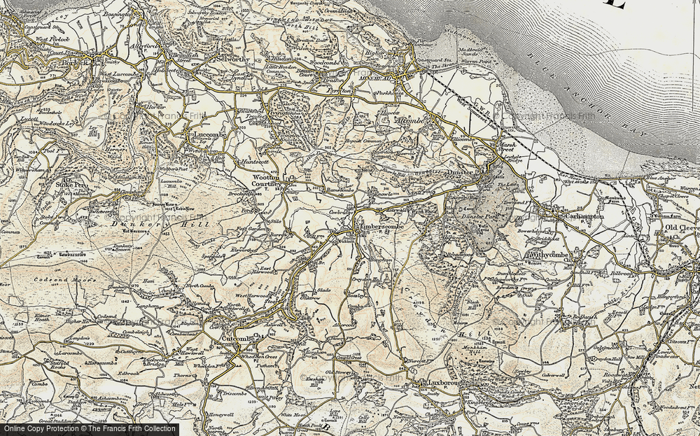 Old Map of Historic Map covering Burnells in 1898-1900