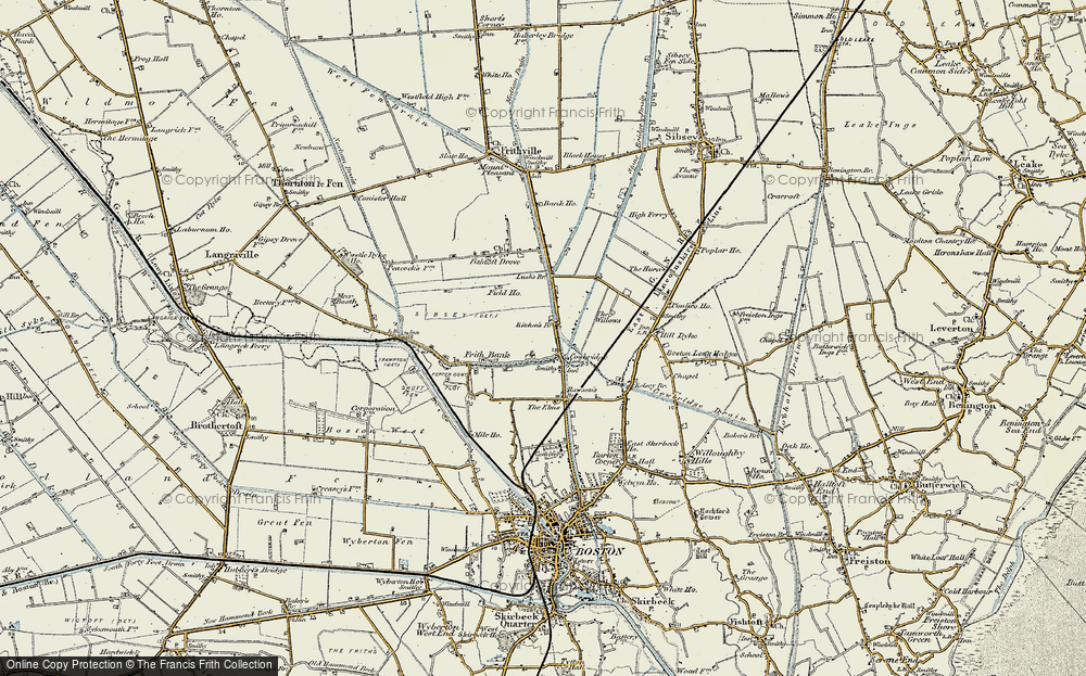 Old Map of Cowbridge, 1901-1902 in 1901-1902