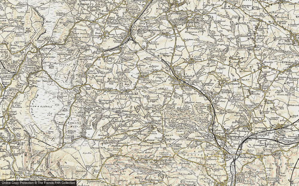 Old Map of Cowley, 1902-1903 in 1902-1903