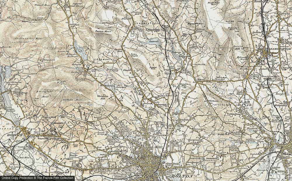 Old Map of Cox Green, 1903 in 1903