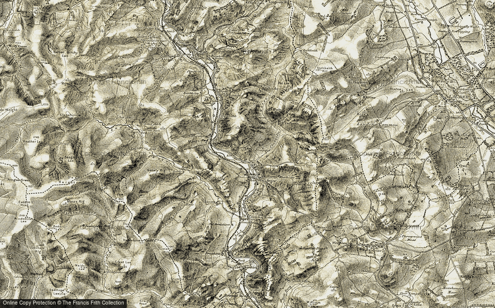 Old Map of Craigend, 1903-1904 in 1903-1904