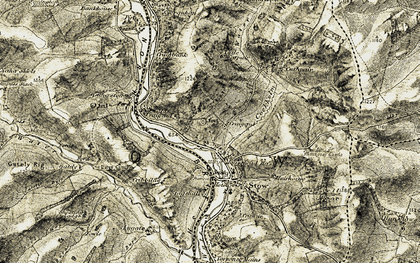 Old map of Craigend in 1903-1904