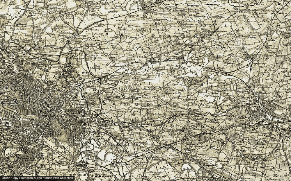 Old Map of Craigend, 1904-1905 in 1904-1905