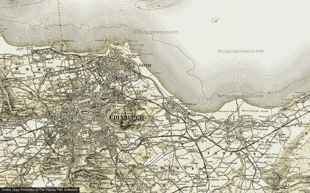 Old Map of Craigentinny, 1903-1906 in 1903-1906