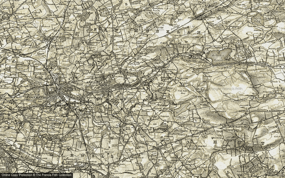 Old Map of Craigneuk, 1904-1905 in 1904-1905