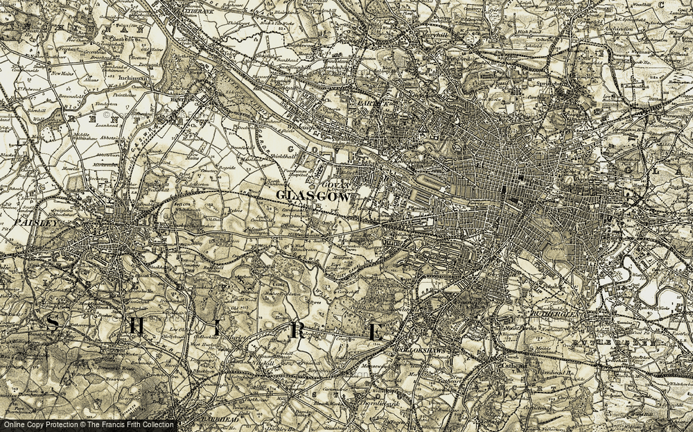 Old Map of Craigton, 1904-1905 in 1904-1905