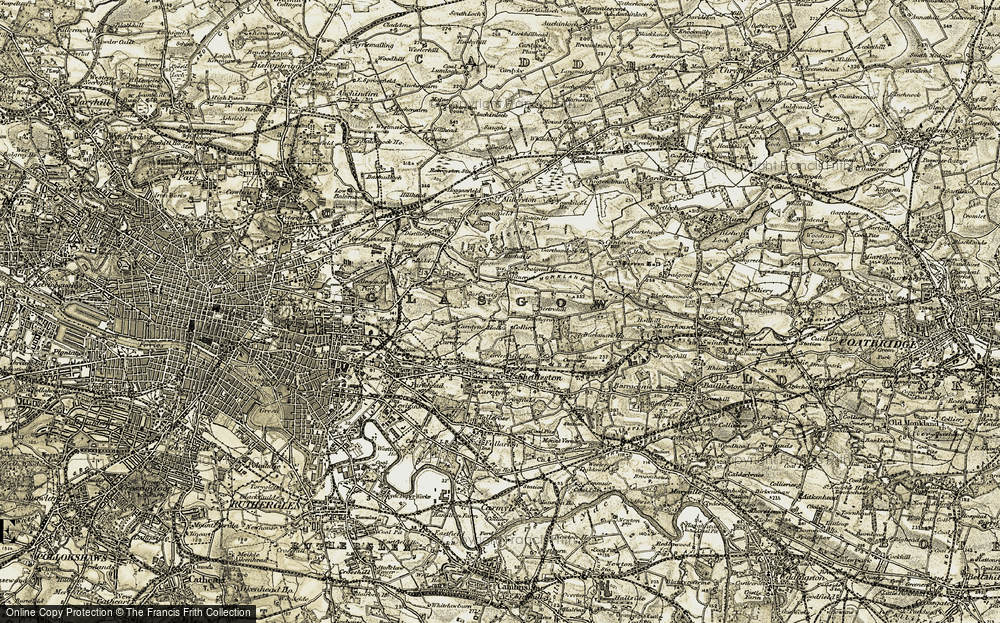 Old Map of Cranhill, 1904-1905 in 1904-1905
