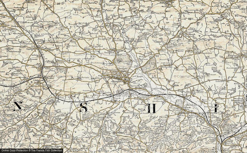 Crediton, 1899-1900