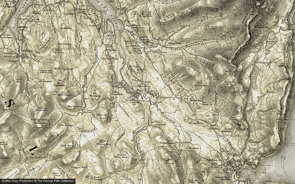 Old Map of Crepkill, 1909 in 1909