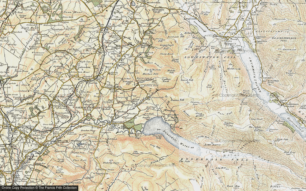 Old Map of Historic Map covering Harris Side in 1901-1904