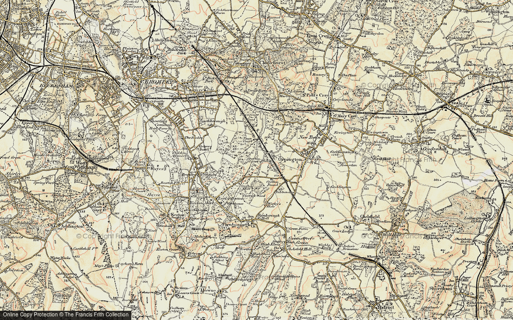 Old Map of Crofton, 1897-1902 in 1897-1902