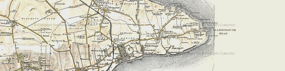 Old map of Crofts, The in 1903-1904