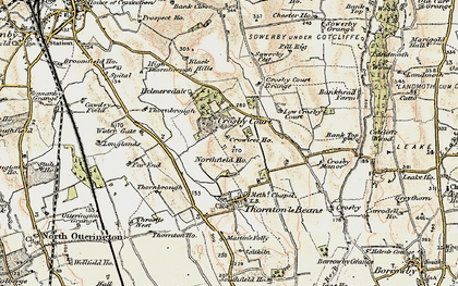 Old map of Crosby Court in 1903-1904