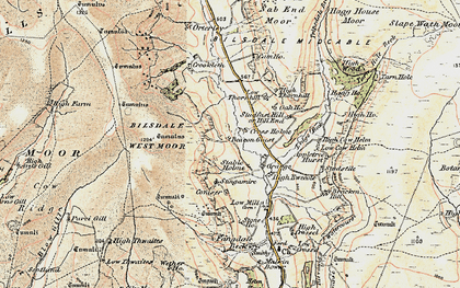 Old map of Beacon Guest in 1903-1904